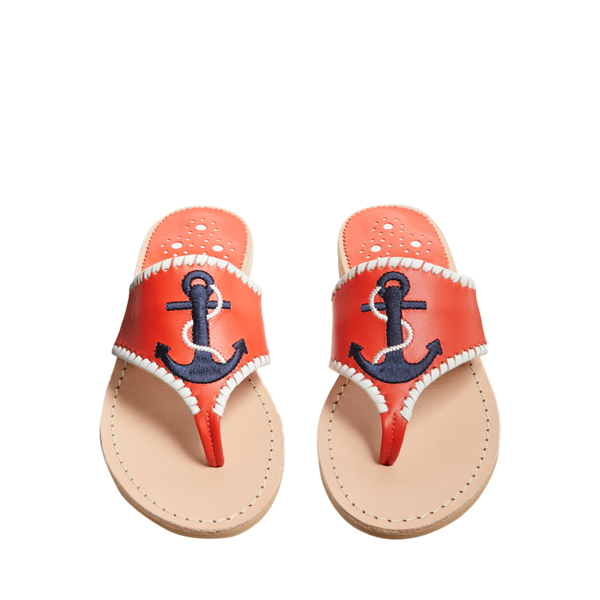 Embroidered Anchor Sandal - Jack Rogers USA