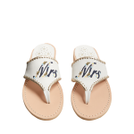 "MRS" Embroidered Sandal - Jack Rogers USA