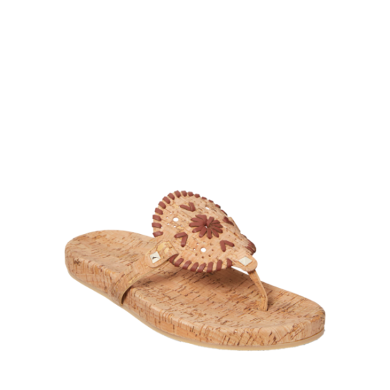 Georgica Cork Sandal - Jack Rogers USA - Click Image to Close