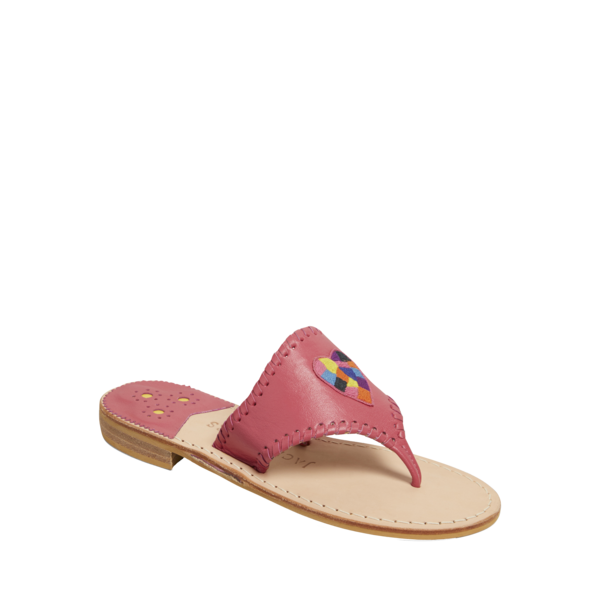Kennedy Embroidered Icon Sandal - Jack Rogers USA