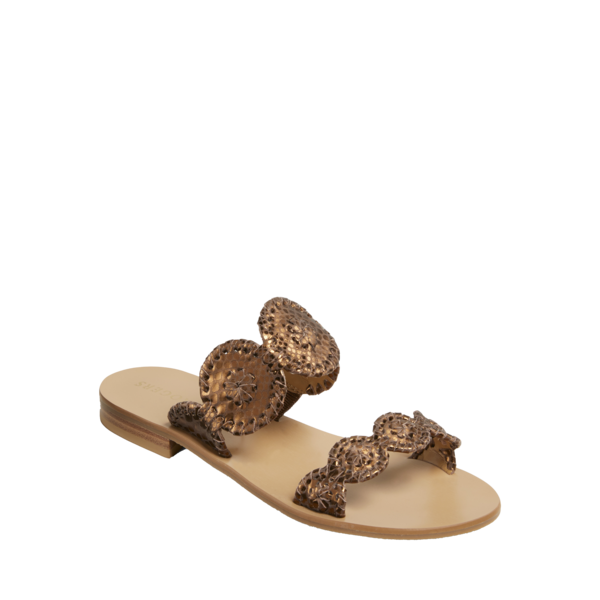 Lauren Snake Embossed Sandal - Jack Rogers USA