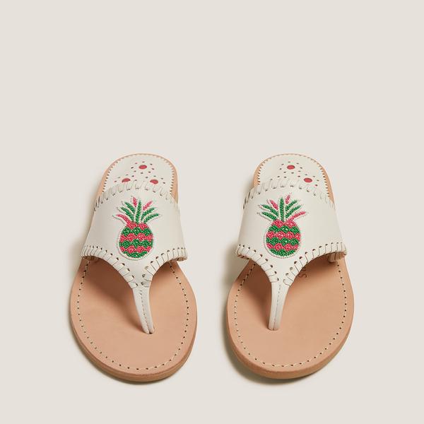 Beaded Pineapple Sandal - Jack Rogers USA