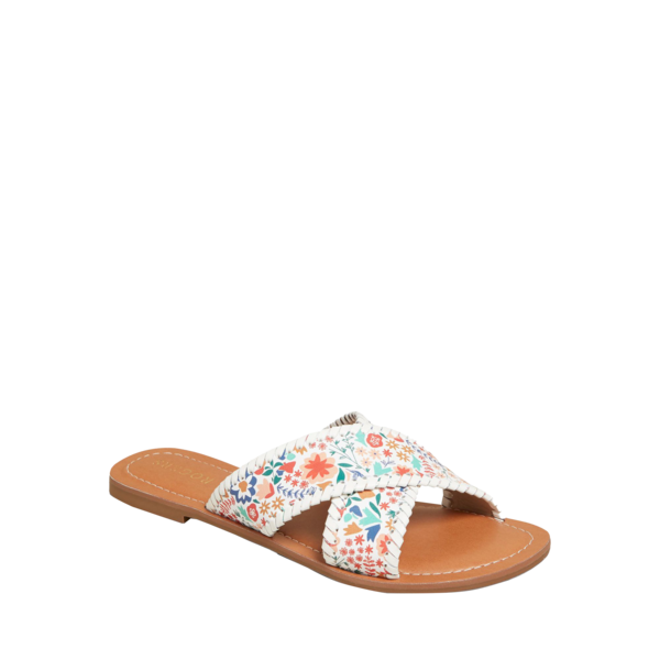 Sloane X Band Icon Floral Sandal - Jack Rogers USA - Click Image to Close