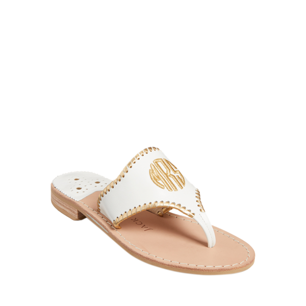 Embroidered Mrs Wedding Sandal - Jack Rogers USA