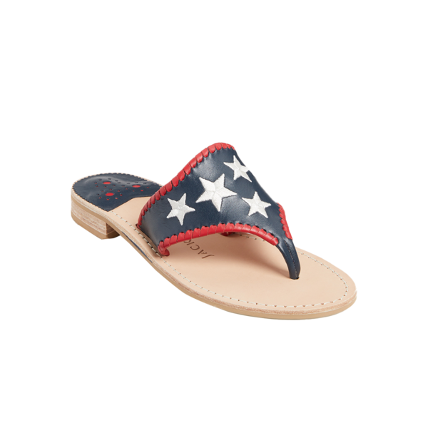 Patriotic Stars Sandal - Jack Rogers USA - Click Image to Close