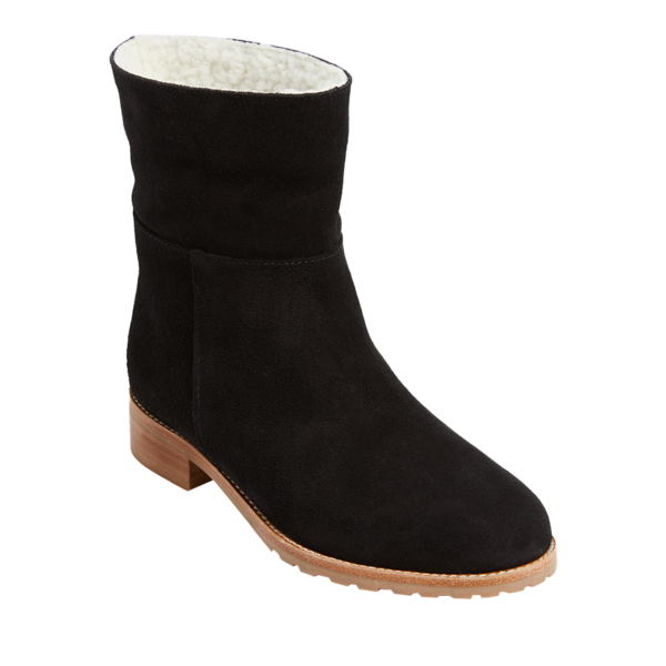 Stella Suede Sherpa Bootie - Jack Rogers USA - Click Image to Close