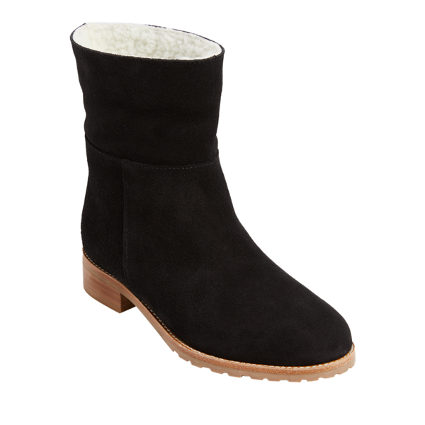 Stella Suede Sherpa Bootie - Jack Rogers USA