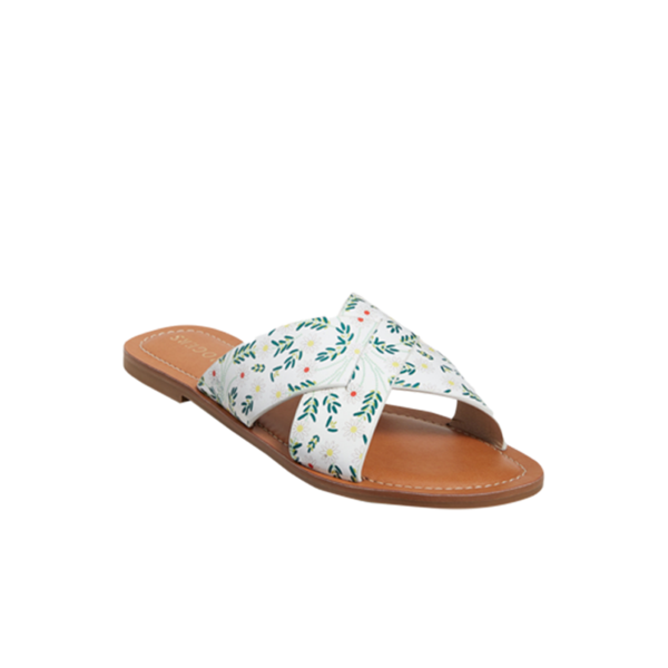 Slotted Daisy Print Sloane X-Band Sandal - Jack Rogers USA